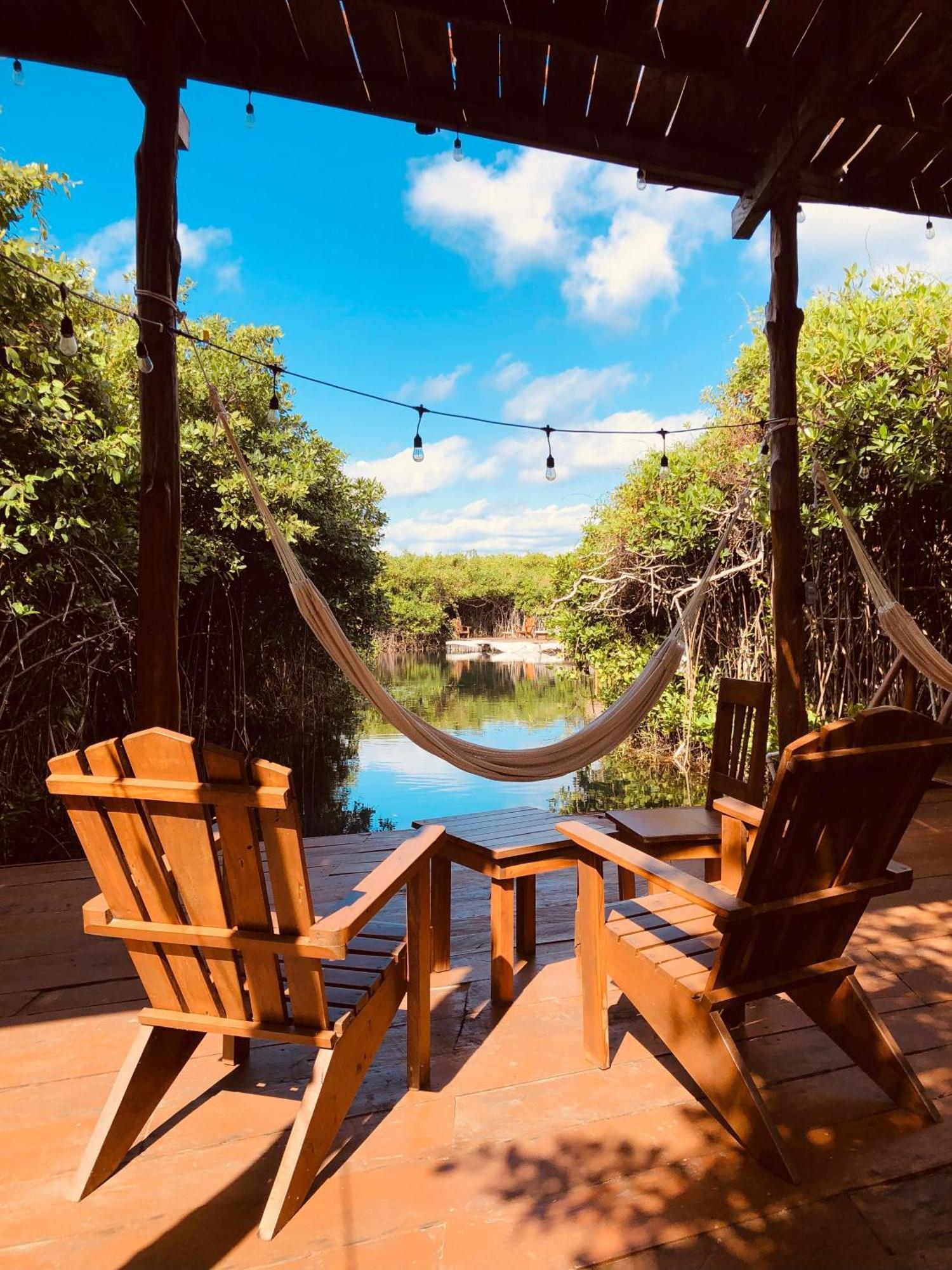 Cabanas Tulum - Aldea Mangle & Cenote Buitenkant foto
